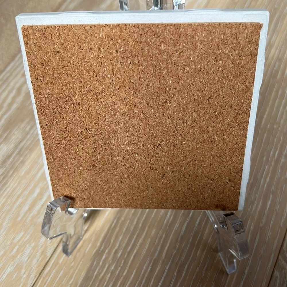Custom Ceramic Coaster Set - Picture 3 of 3